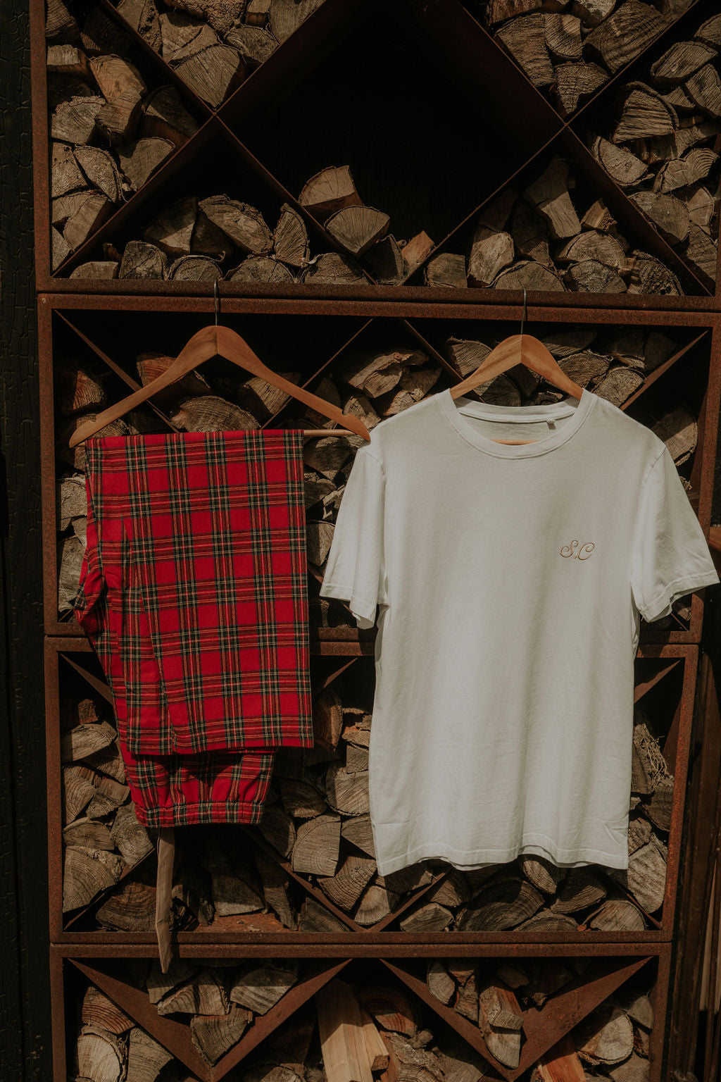 Mens Red Tartan Pyjamas – Clark & Beau